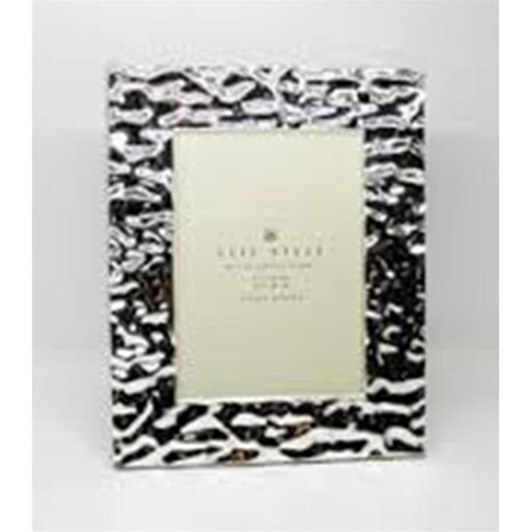 Jiallo 4 x 6 in. Plated Photo Frame - Crinkled Border 81354 - main